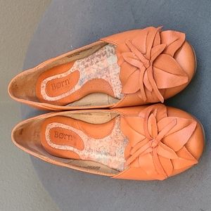 Born Leather Flats, women's size 7.5